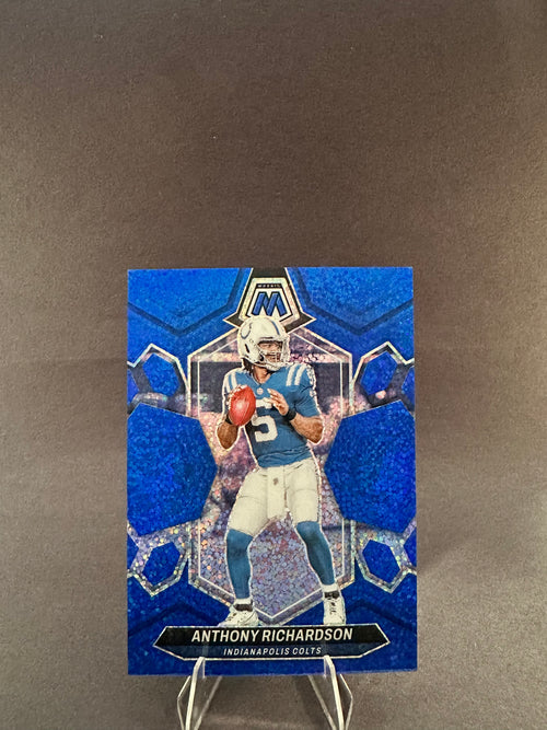 2024 Anthony Richardson Blue Sparkle Mosaic #39/96