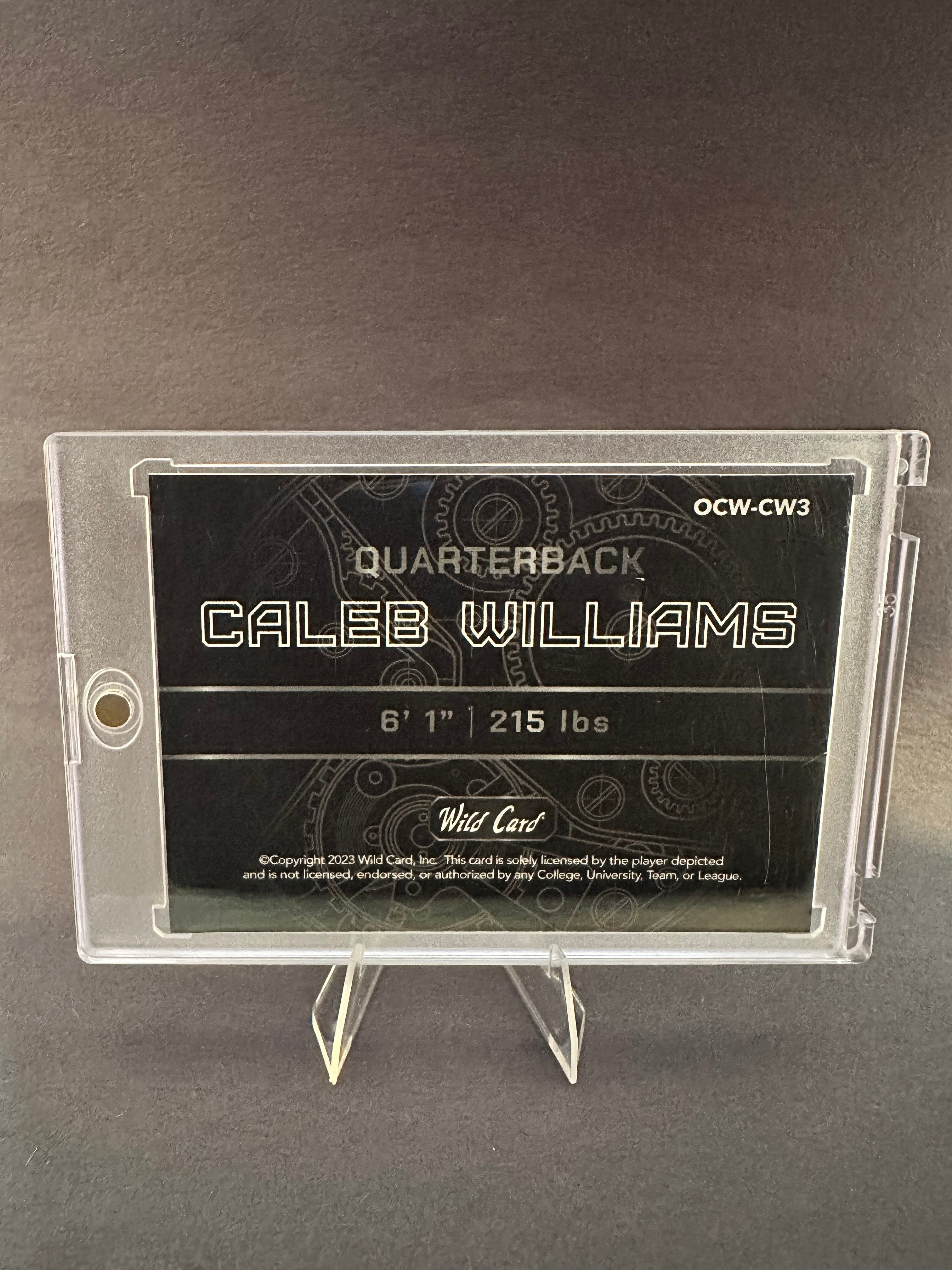 Caleb Williams On The Clock #7/8