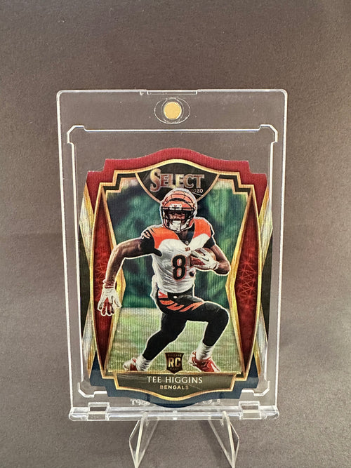 2020 Tee Higgins Red White Blue Die Cut Premier Level