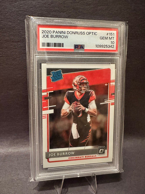 2020 Optic Joe Burrow Rookie PSA 10