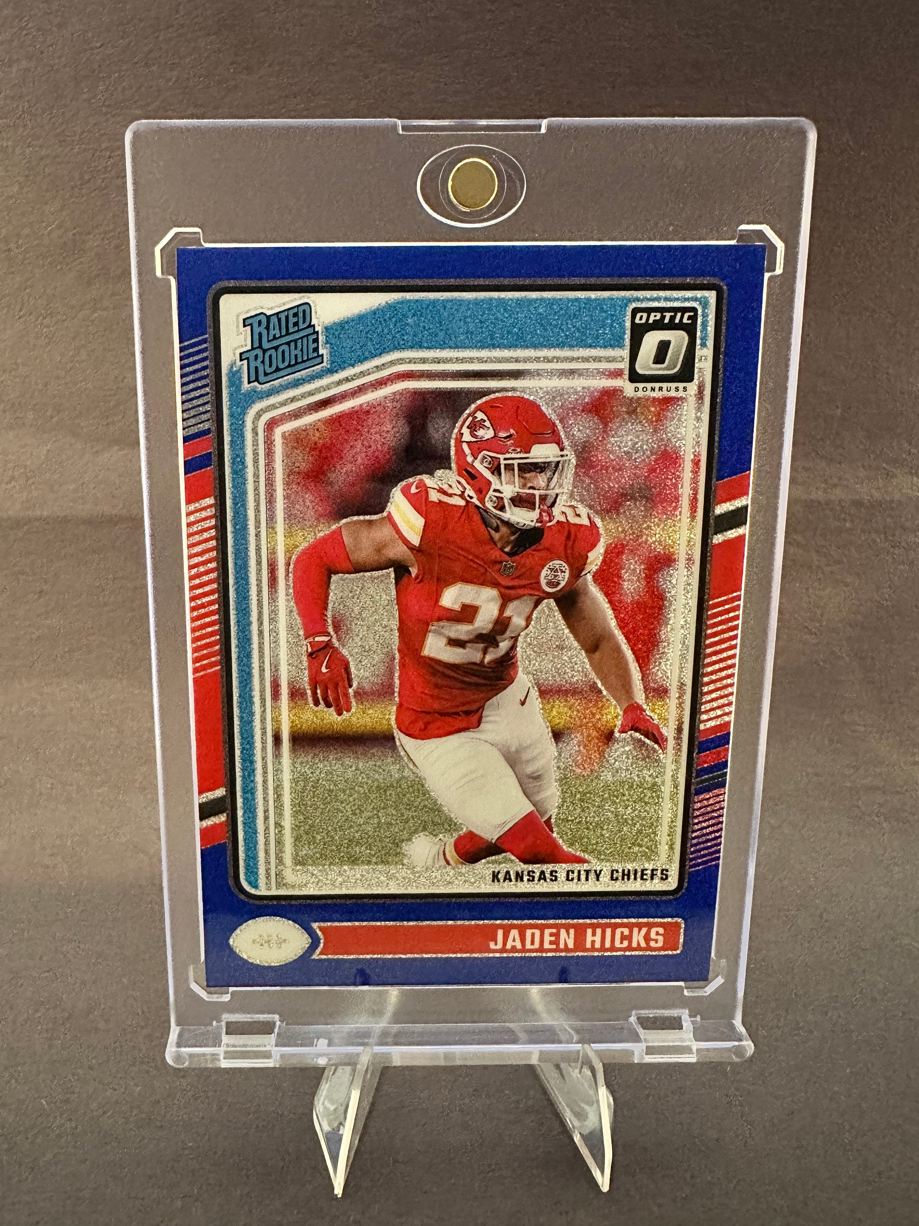 Jaden Hicks Blue Glitter Rated Rookie SSP
